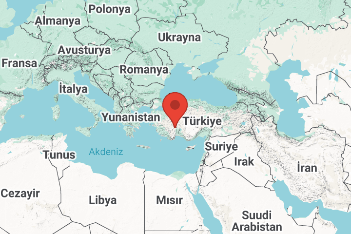 Conana, Pisidia, Türkiye