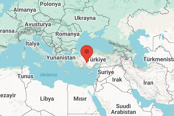 Pappa Tiberia, Pisidia, Türkiye