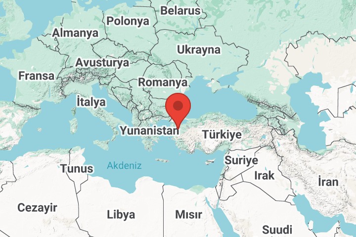 Pionia, Mysia, Türkiye